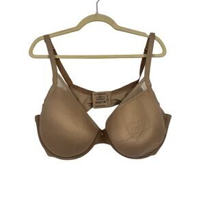Thirdlove Tan Underwire Full Coverage Bra Womens 44F Classic Modest Comfort
